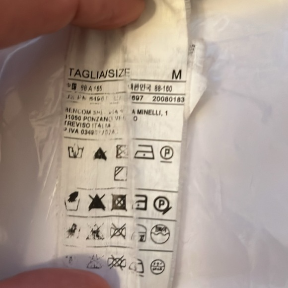 Benetton Women’s M silk cotton cashmere lightweight turtleneck fall winter - Picture 9 of 10